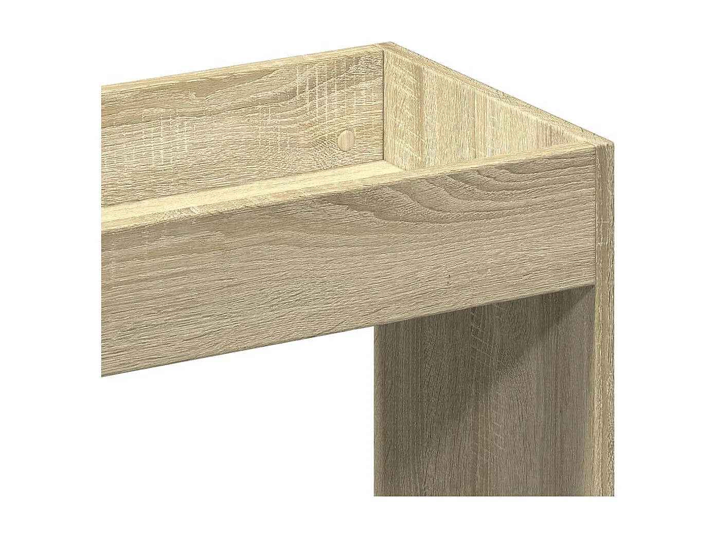 Hoog dressoir sonoma eiken 63x33x100 cm bewerkt hout