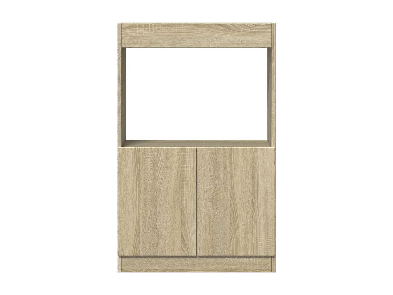 Credenza alta in rovere sonoma 63x33x100 cm in legno ingegnerizzato