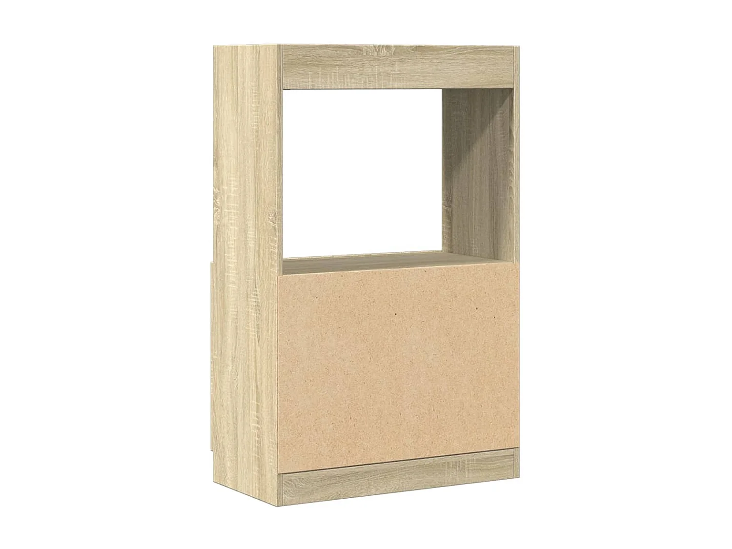 Credenza alta in rovere sonoma 63x33x100 cm in legno ingegnerizzato