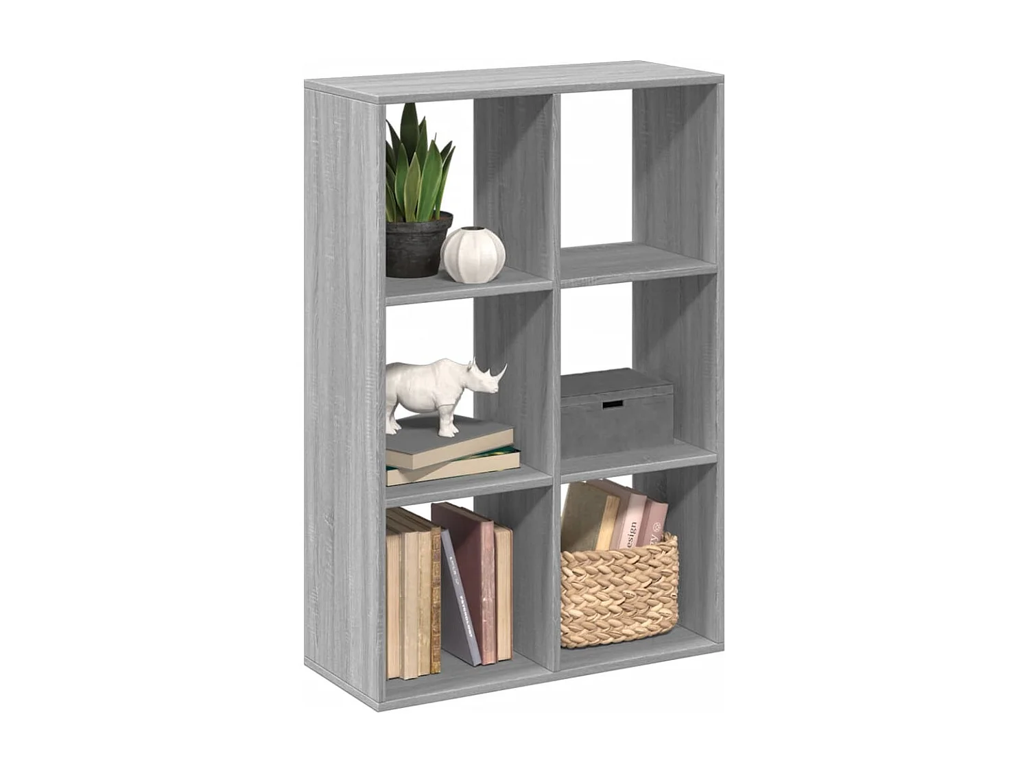 Mensola divisoria Sonoma Grey 69,5x29x103,5 cm