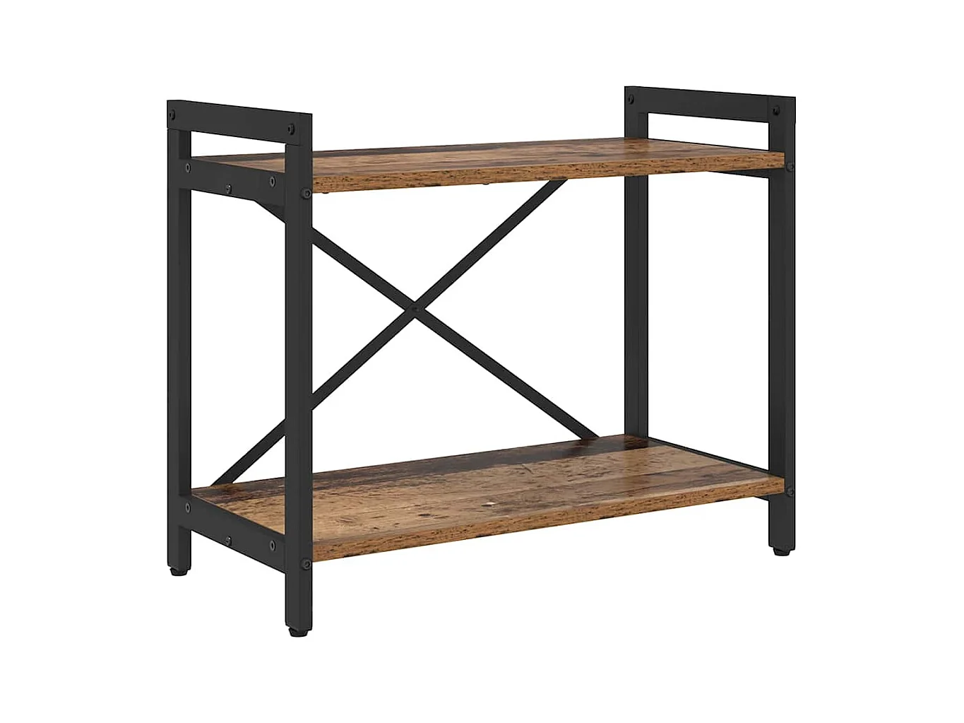 Bibliothèque Bois ancien 60 x 30 x 48.5 cm Bois d'ingénierie