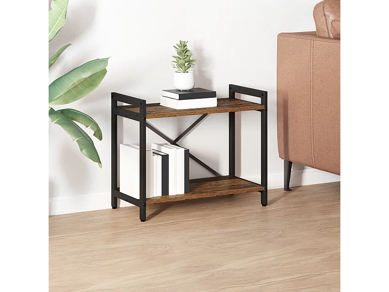 Bibliothèque Bois ancien 60 x 30 x 48.5 cm Bois d'ingénierie