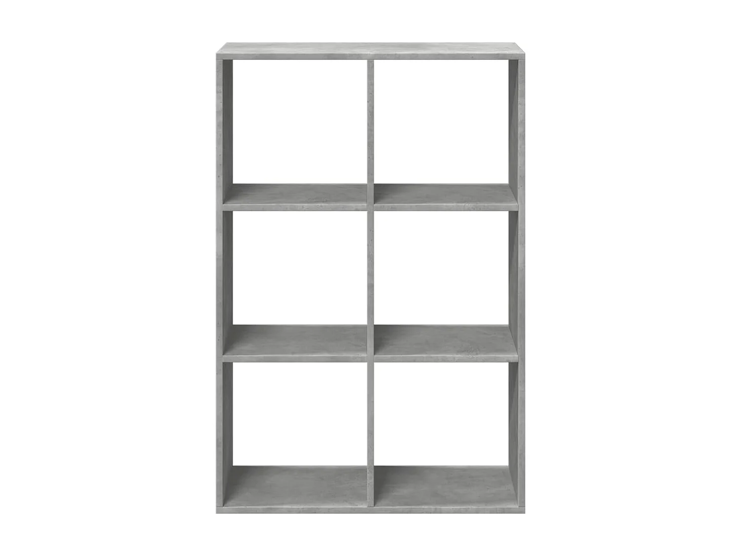 Betongrijze kamerverdelerplank 69,5x29x103,5 cm