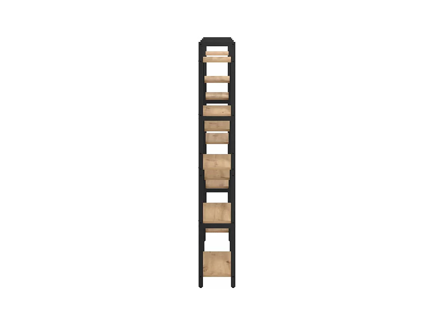 Étagère chêne artisanal 156 x 25 x 167.5 cm Bois d'ingénierie