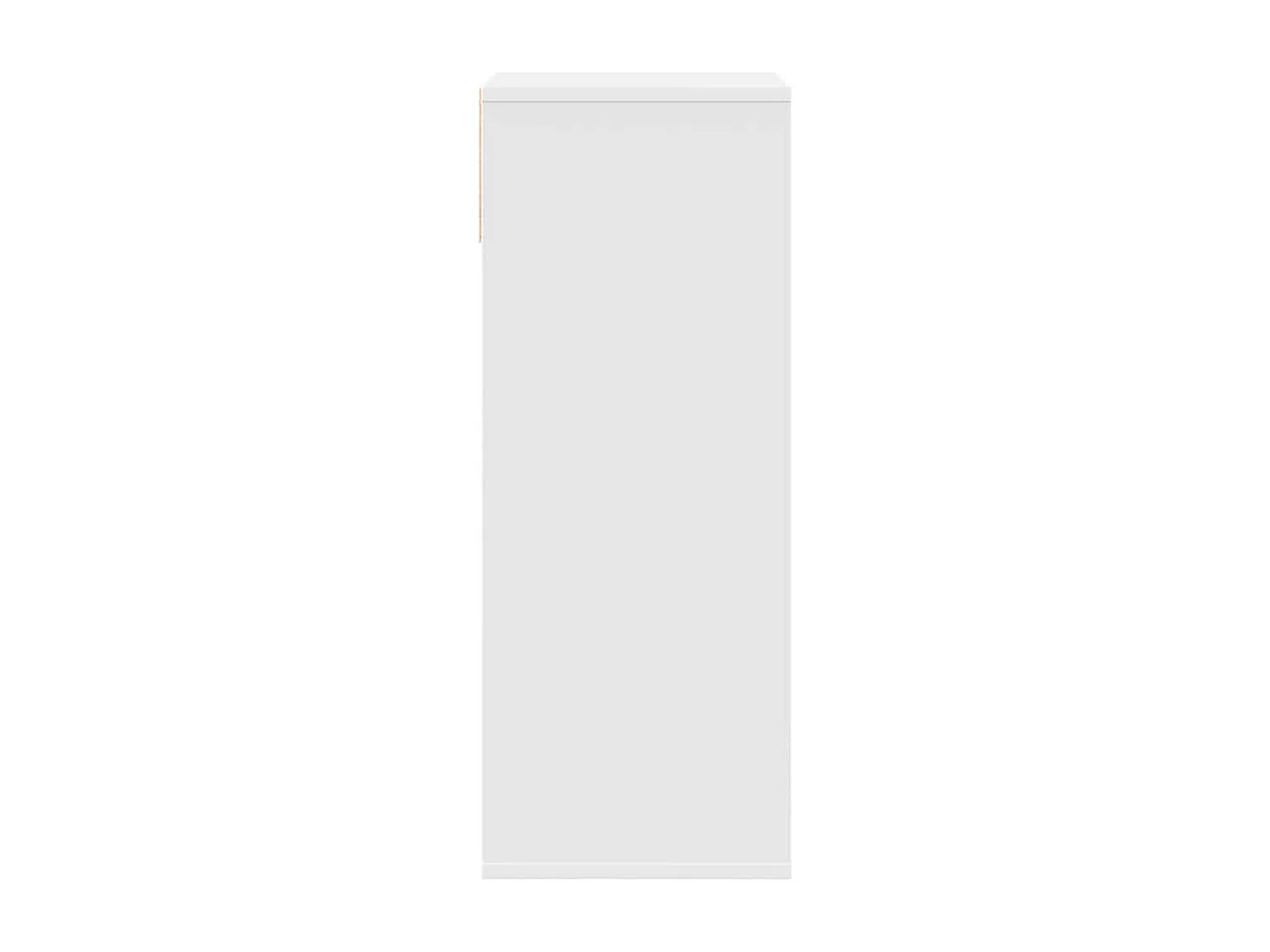 Bibliothèque blanc 34x31x80 cm bois d'ingénierie