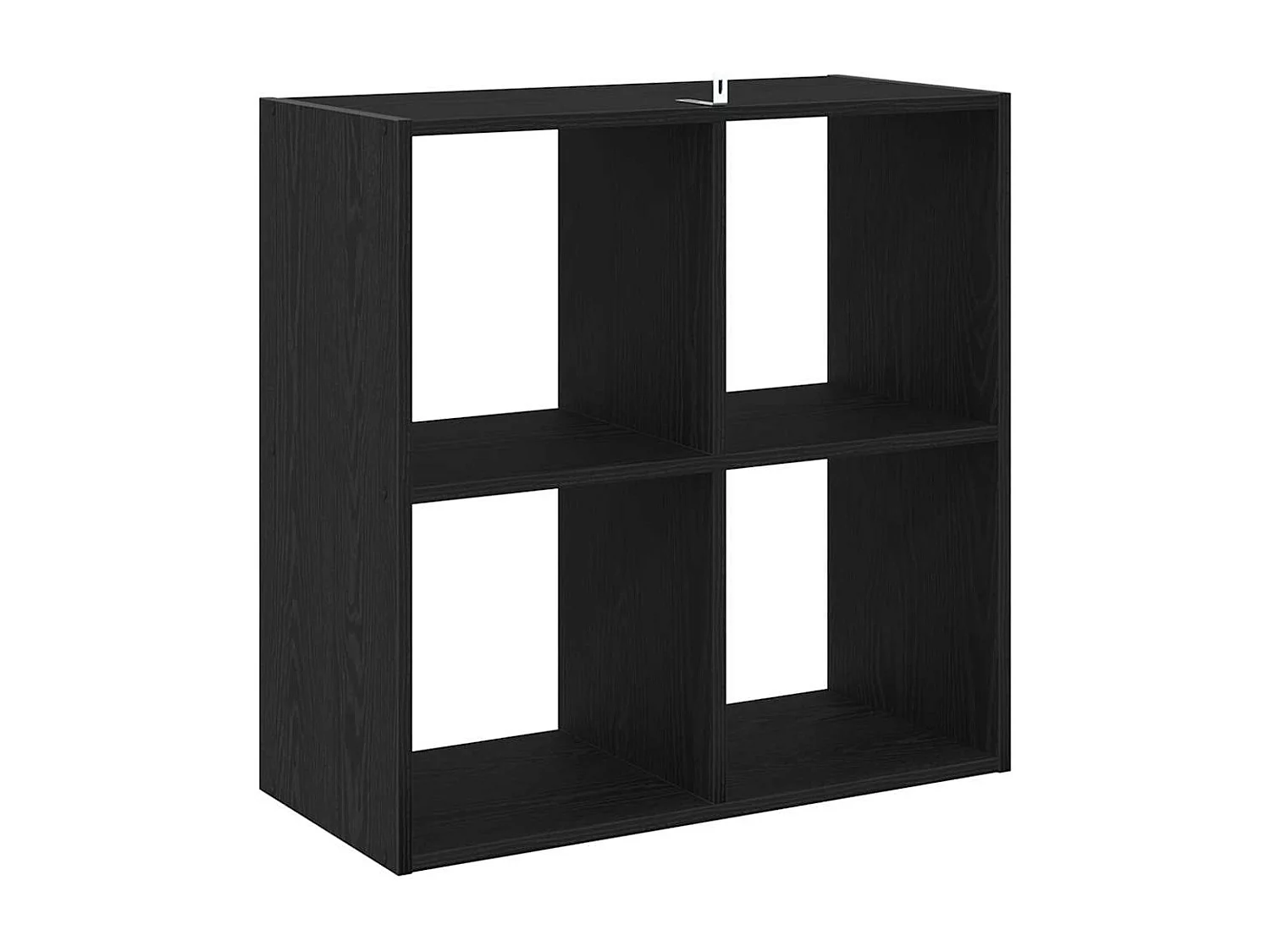 Libreria in rovere nero 68,5x32x68,5 cm in legno ingegnerizzato
