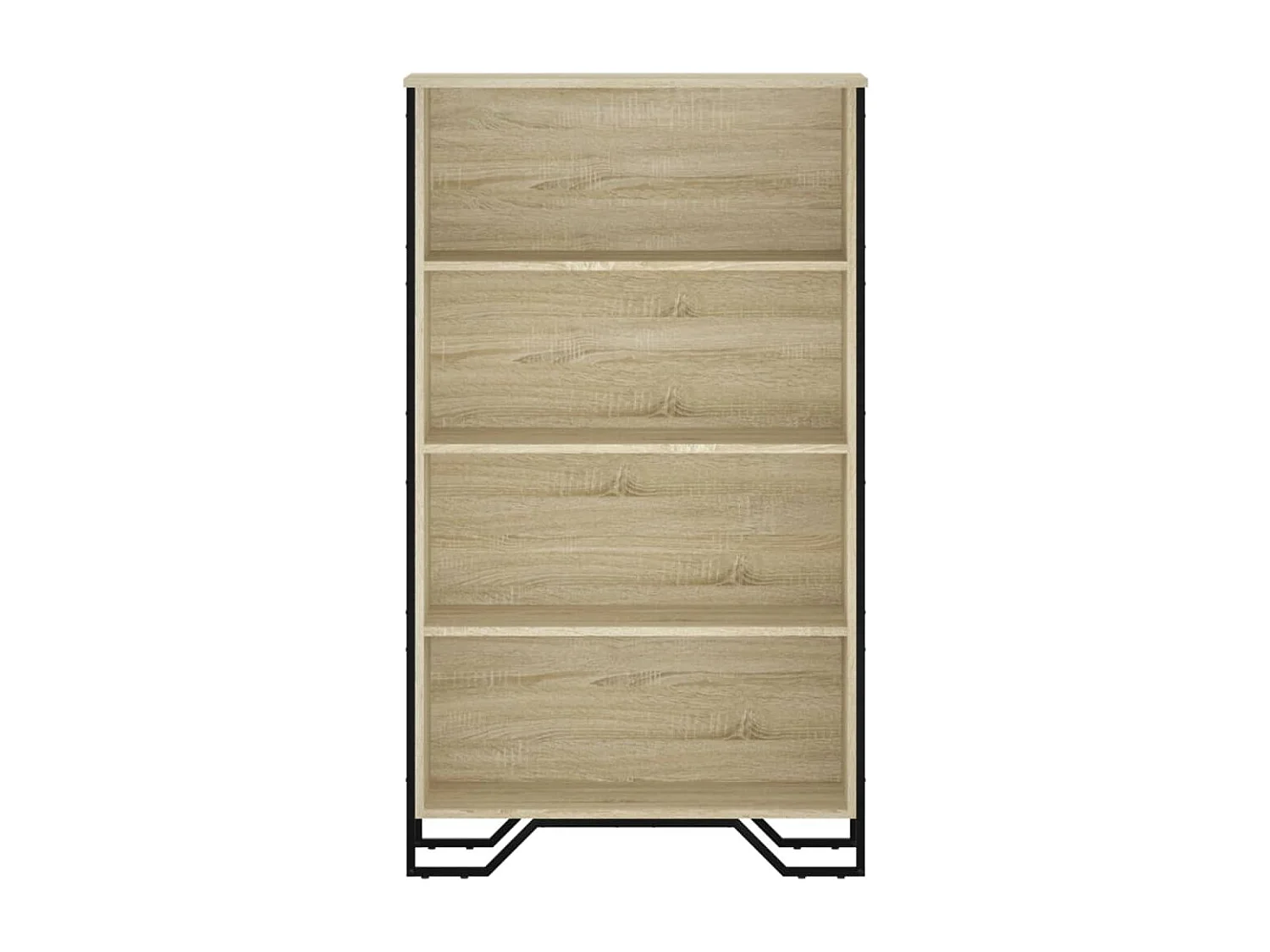 Libreria in rovere Sonoma 80x31x137,5 cm in legno ingegnerizzato