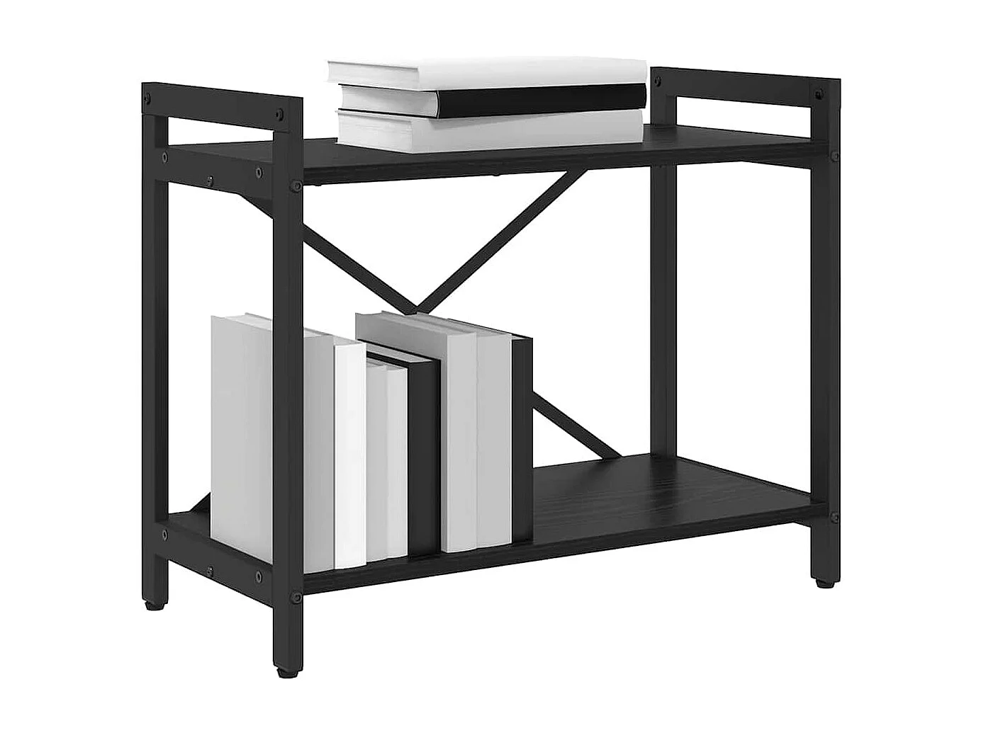 Bibliothèque Chêne noir 60 x 30 x 48.5 cm Bois d'ingénierie