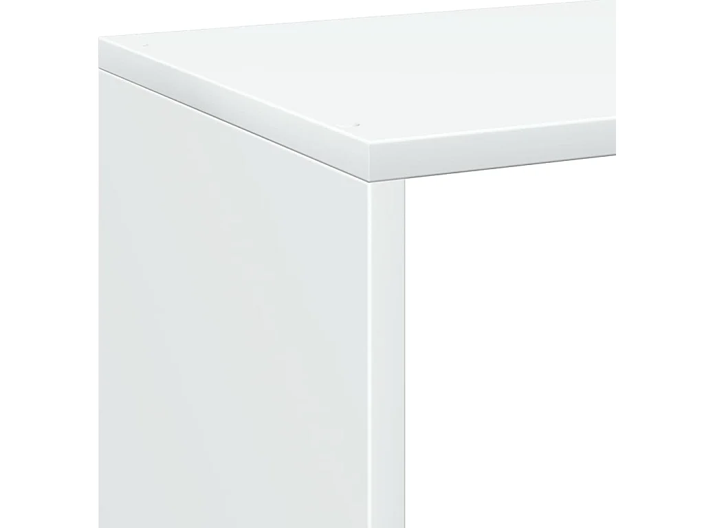 Mensola divisoria bianca 69,5x29x103,5 cm