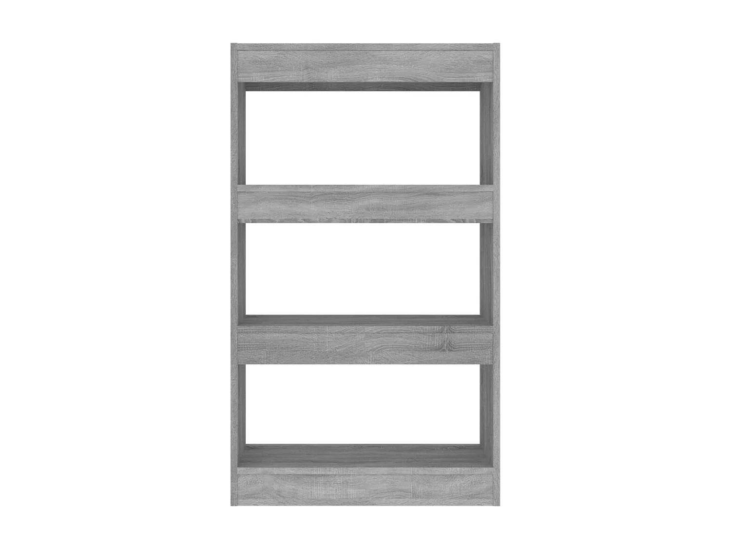 Libreria/divisorio per ambienti in legno ingegnerizzato grigio Sonoma