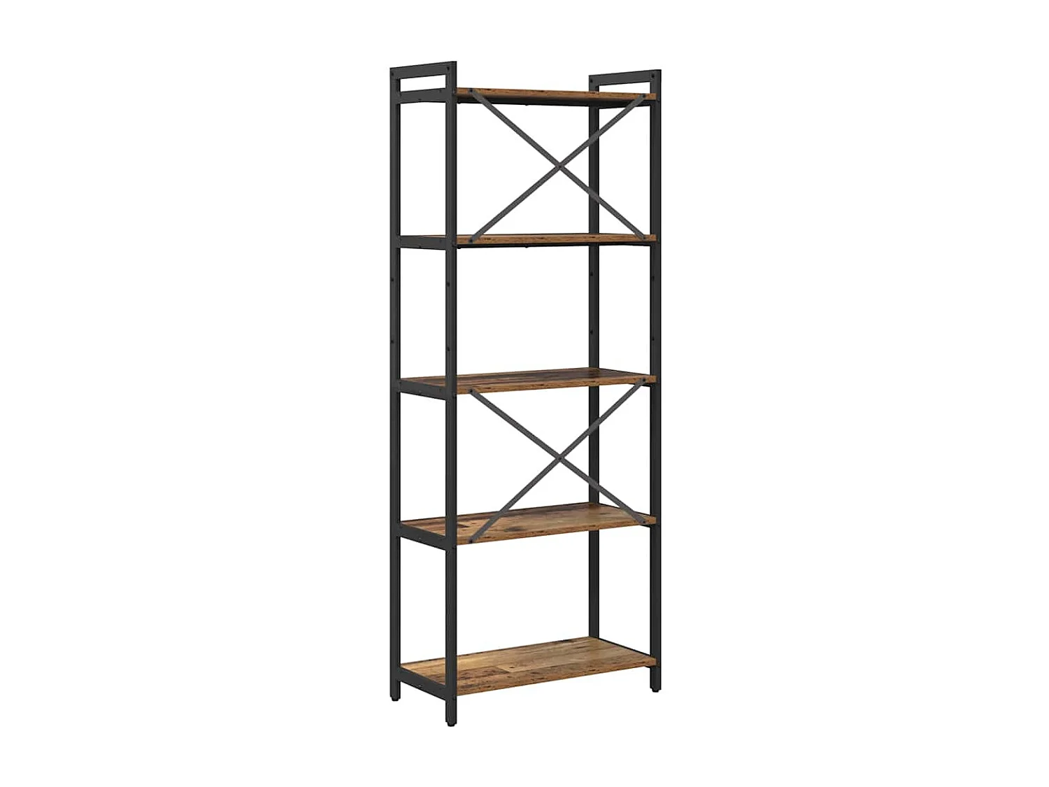 Bibliothèque Bois ancien 60 x 30 x 153 cm Bois d'ingénierie