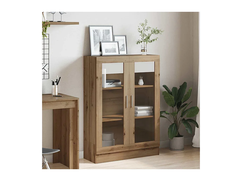 Libreria artigianale in rovere 82,5x30,5x115 cm in legno ingegnerizzato