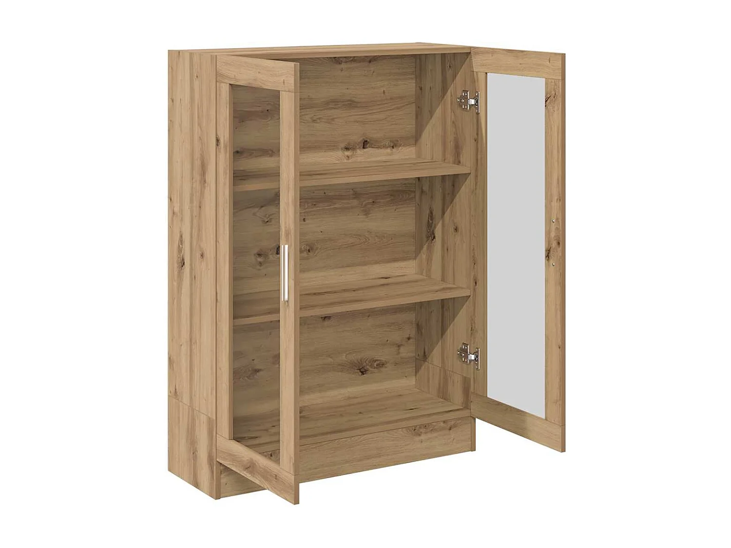 Libreria artigianale in rovere 82,5x30,5x115 cm in legno ingegnerizzato