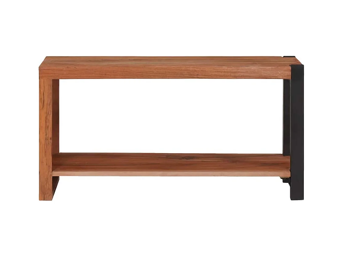 Bibliothèque 80 x 30 x 110 cm Bois d'Acacia Massif