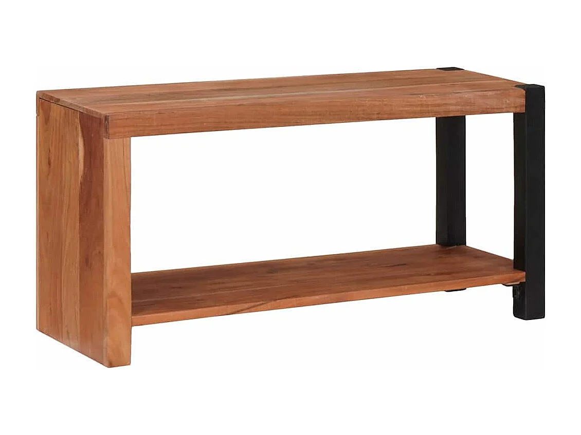 Bibliothèque 80 x 30 x 110 cm Bois d'Acacia Massif