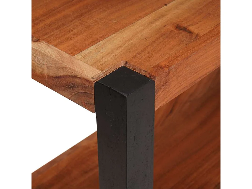 Bibliothèque 80 x 30 x 110 cm Bois d'Acacia Massif