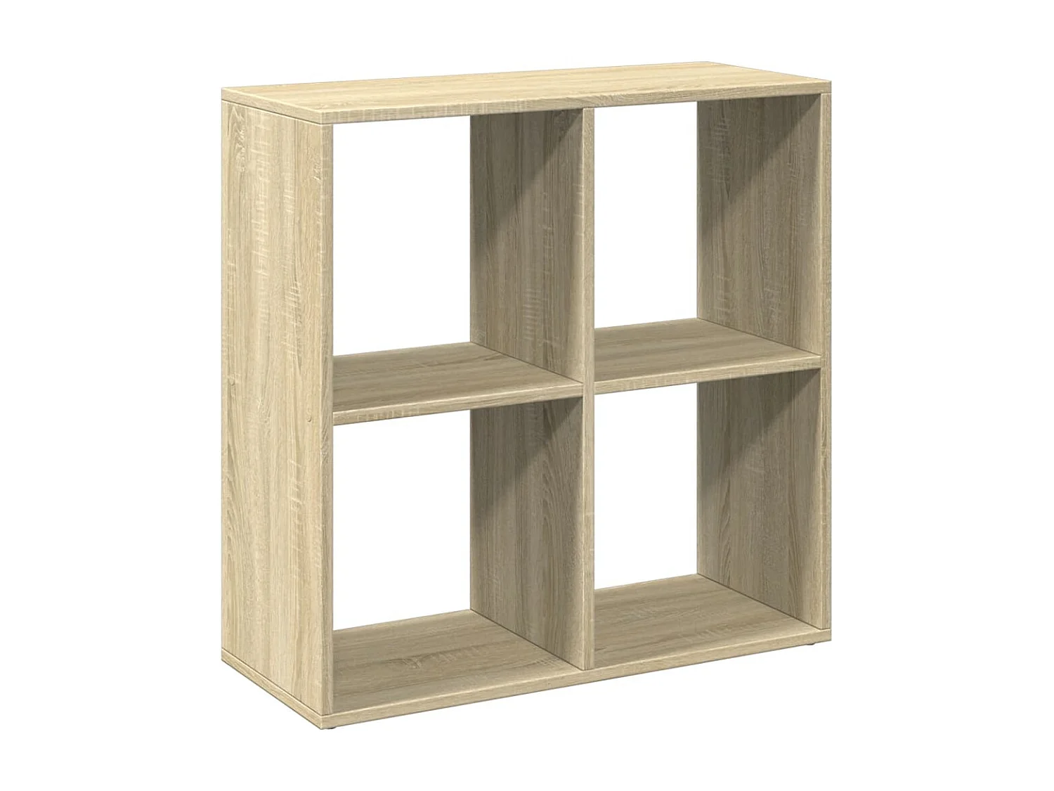 Raumteilerregal aus Sonoma-Eiche 69,5x29x69,5 cm