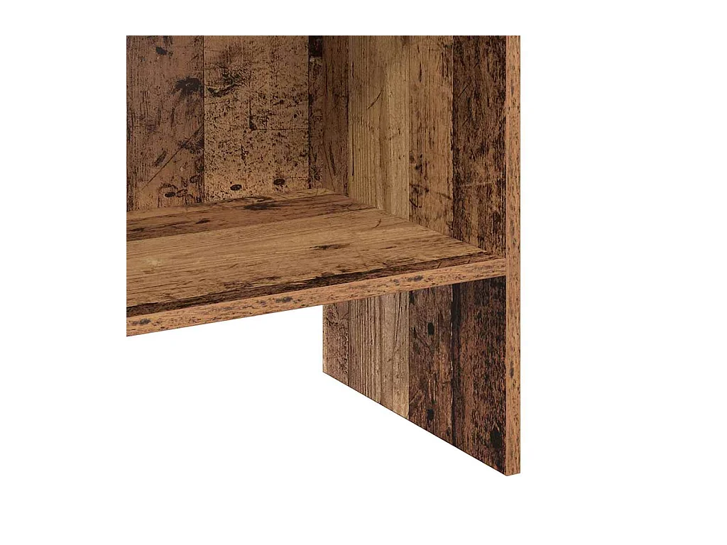 Bibliothèque Bois ancien 40 x 35 x 180 cm Bois d'ingénierie