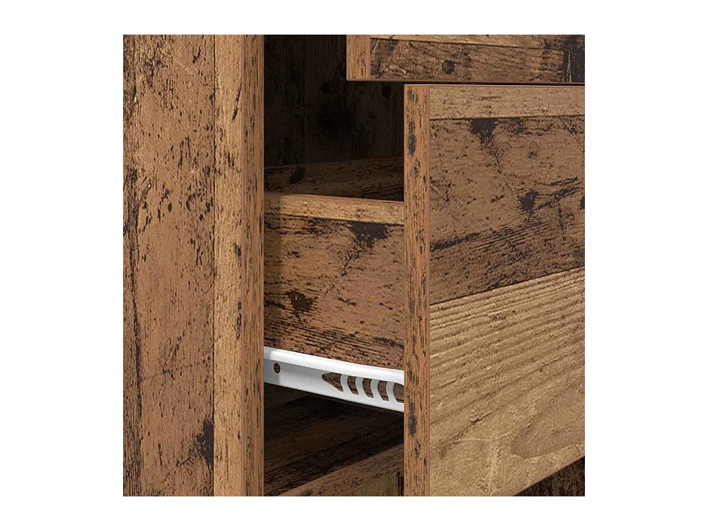 Bibliothèque Bois ancien 40 x 35 x 180 cm Bois d'ingénierie