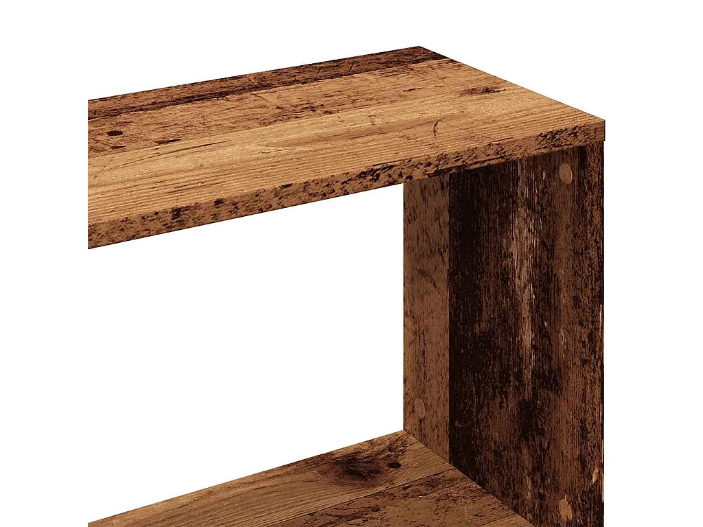 Libreria in legno antico 45x24x159 cm in legno ingegnerizzato