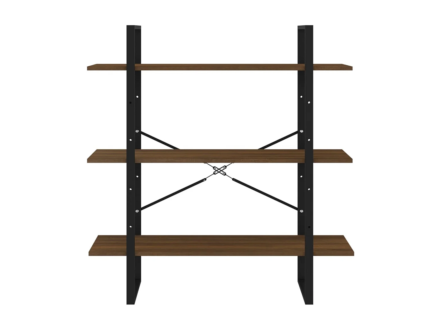 Bibliothèque Chêne marron 100x30x105 cm Bois d'ingénierie