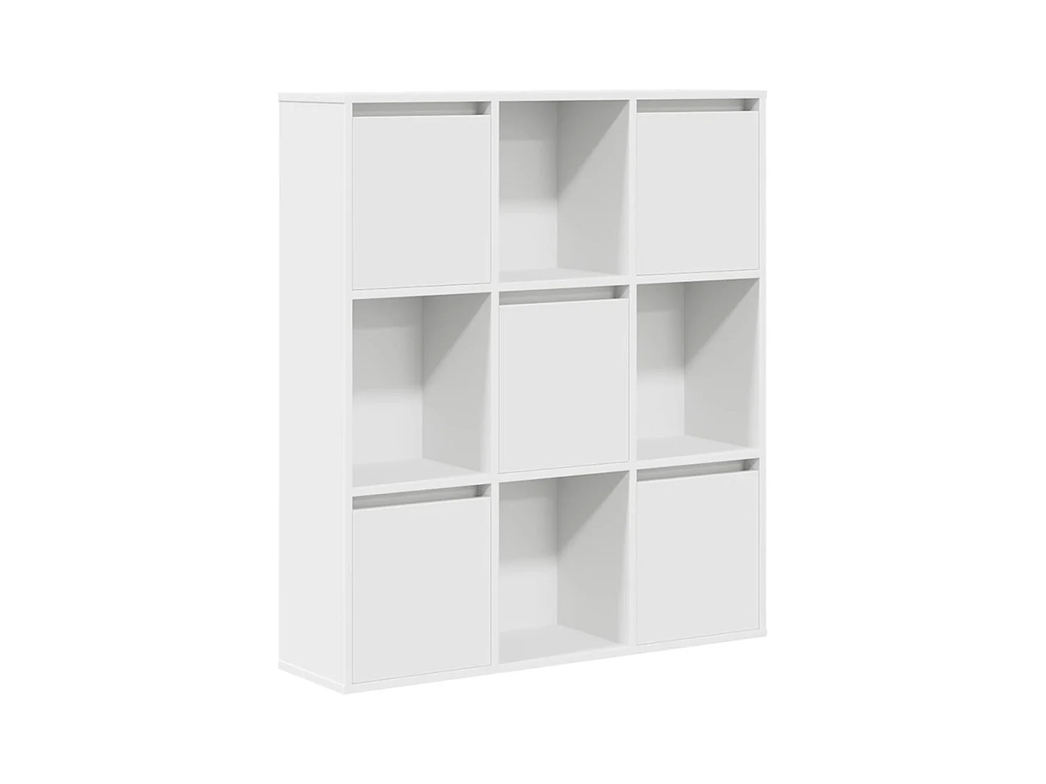 Libreria bianca 89x24x101,5 cm in legno ingegnerizzato
