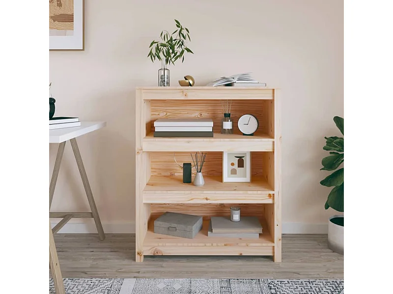 Bibliothèque 80x35x97 cm Bois de pin massif