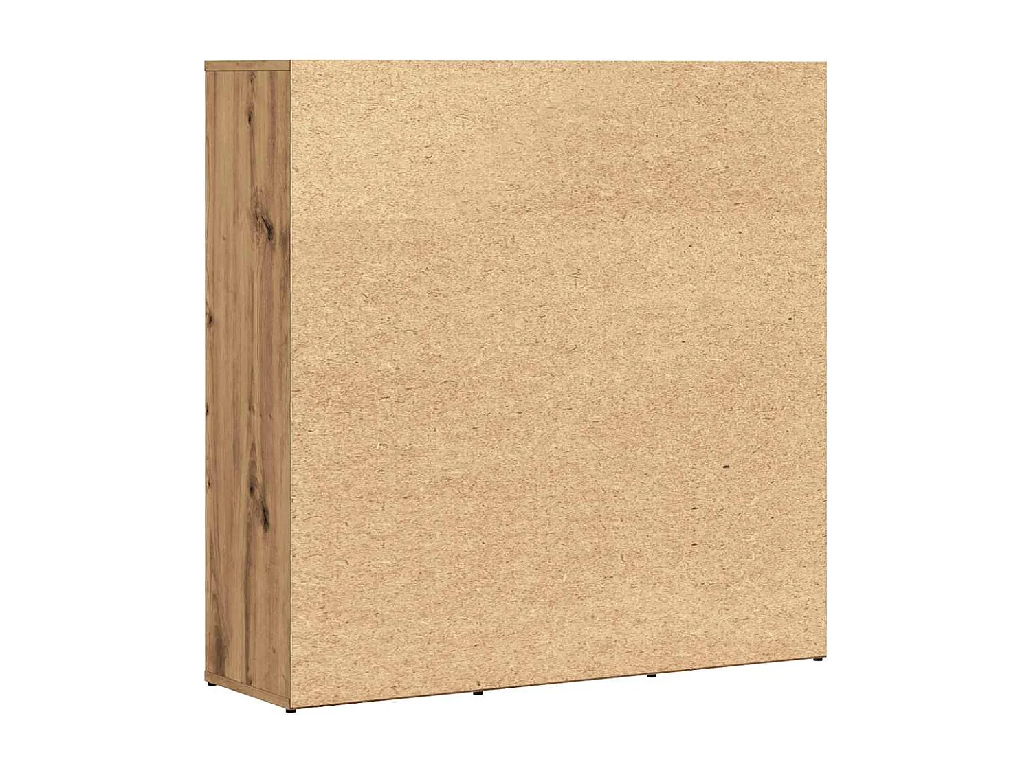 Libreria artigianale in rovere 90x28x90 cm in legno ingegnerizzato