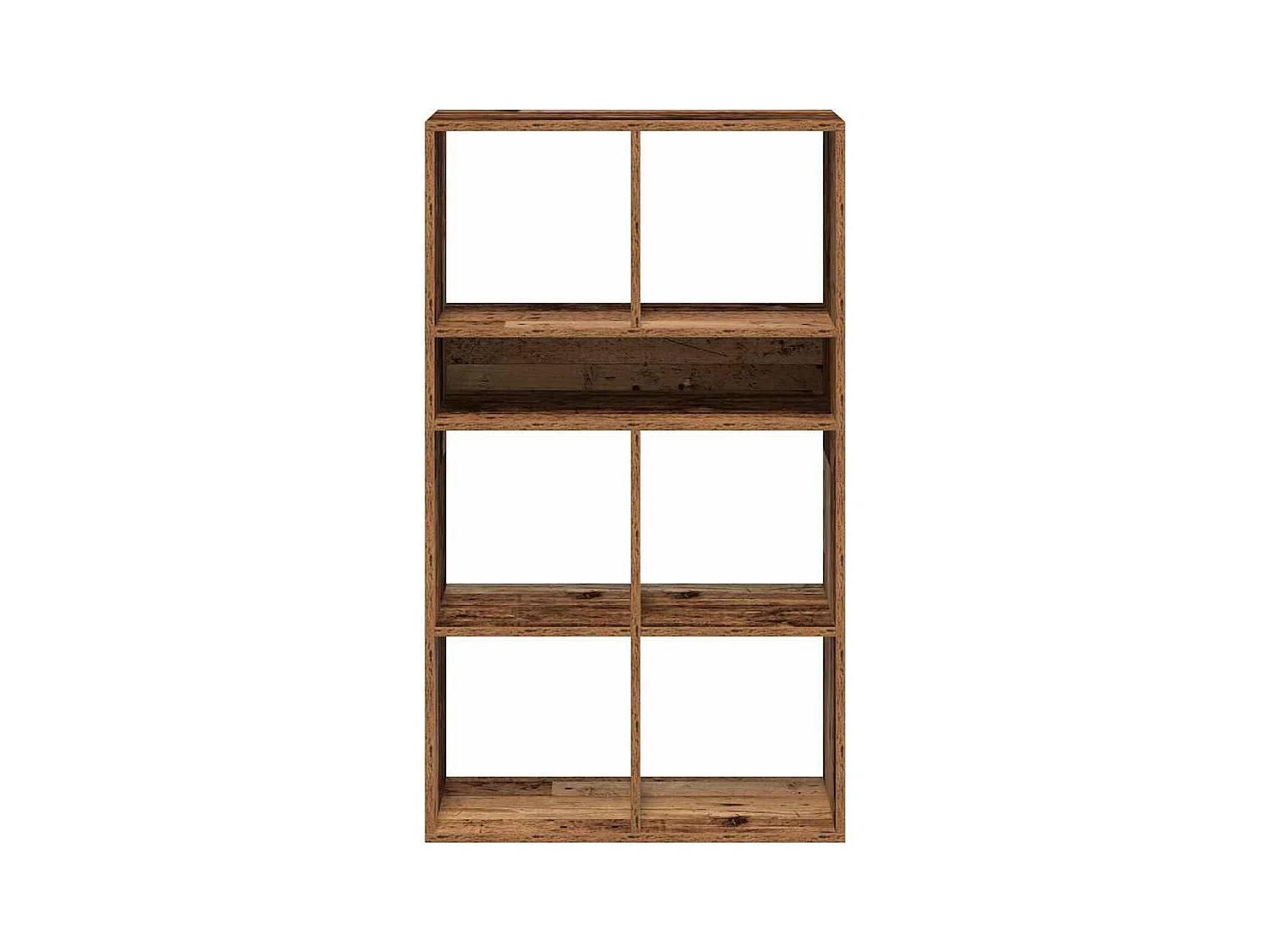 Bibliothèque vieux bois 66x31x112 cm bois d'ingénierie