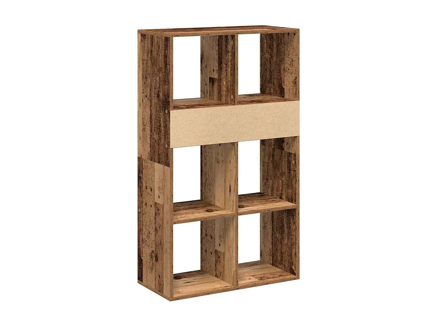 Altes Holz Bücherregal 66x31x112 cm Holzwerkstoff