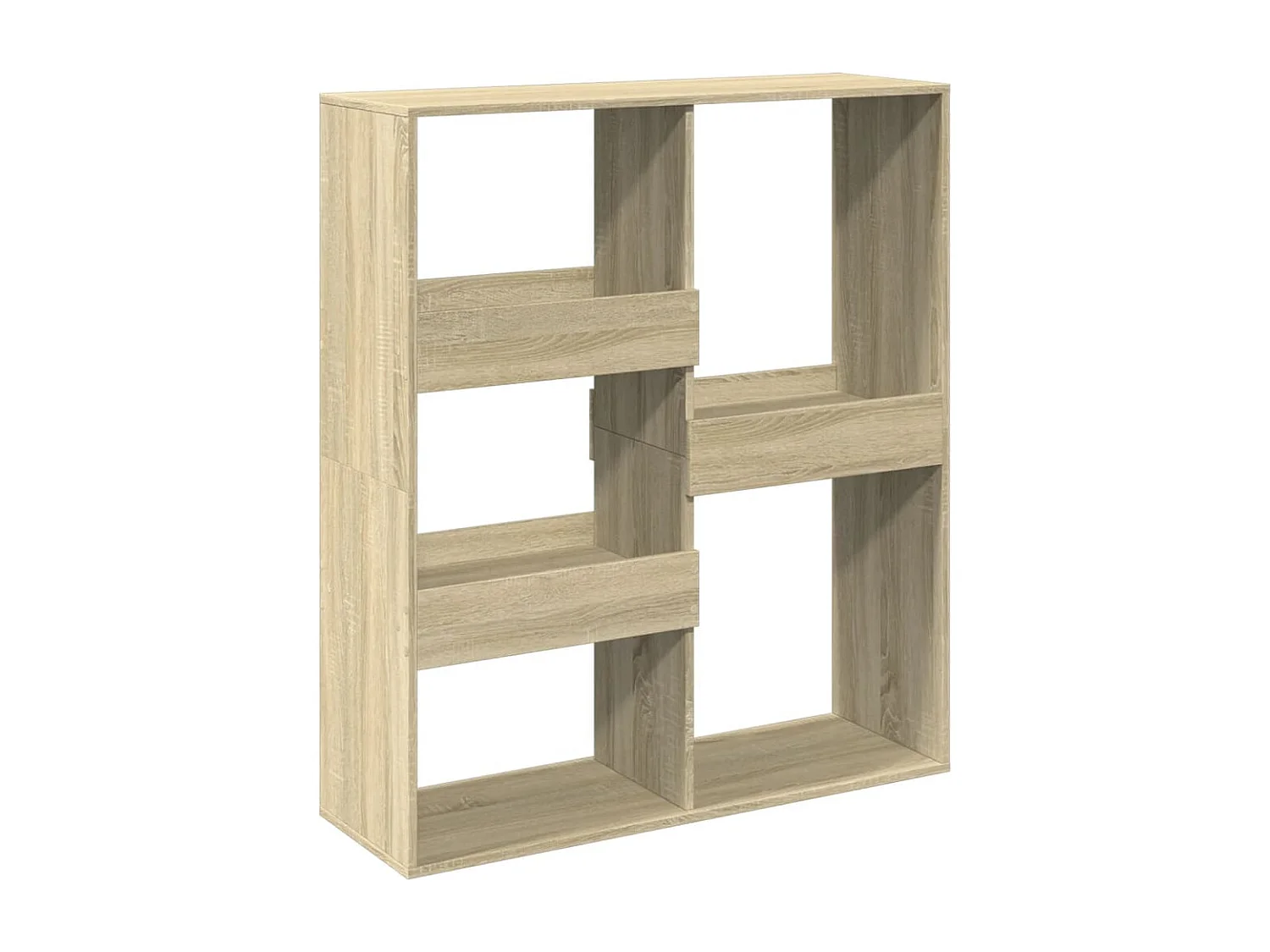 Libreria/Separatore in rovere Sonoma 100x33x115 cm