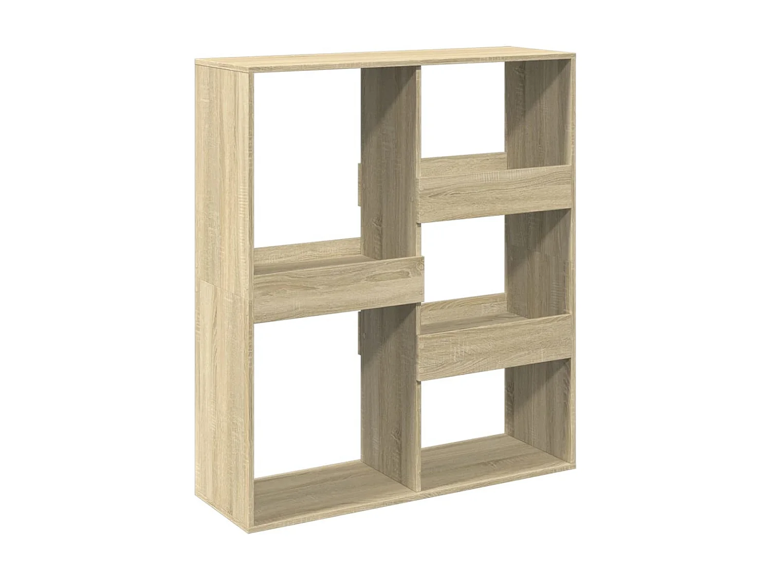 Libreria/Separatore in rovere Sonoma 100x33x115 cm