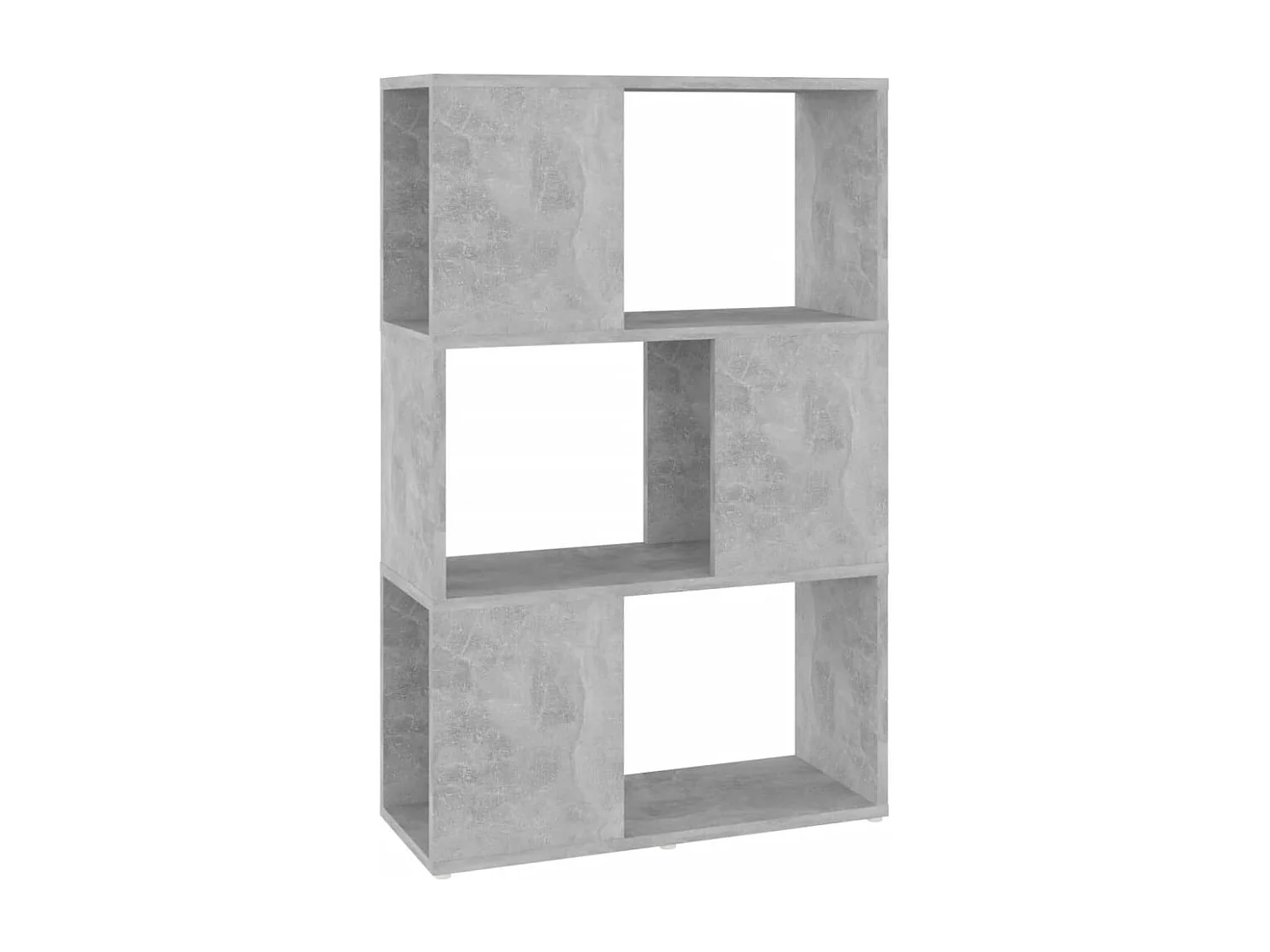 Bibliothèque/Séparateur de pièce Gris 60x24x94 cm