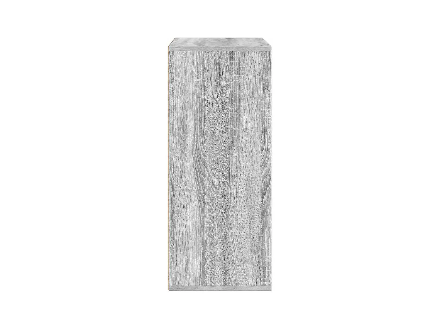 Bibliothèque sonoma gris 60x30x71,5 cm bois d'ingénierie