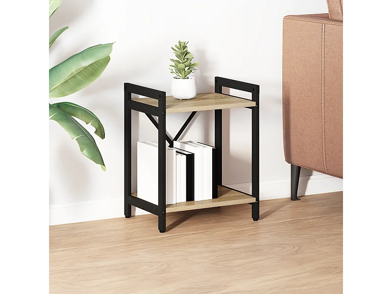 Sonoma Eiken Boekenkast 40 x 30 x 48,5 cm Bewerkt Hout