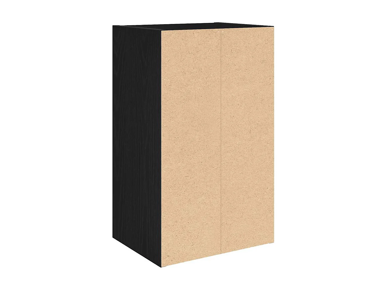 Bibliothèque chêne noir 31x24x52 cm bois d'ingénierie