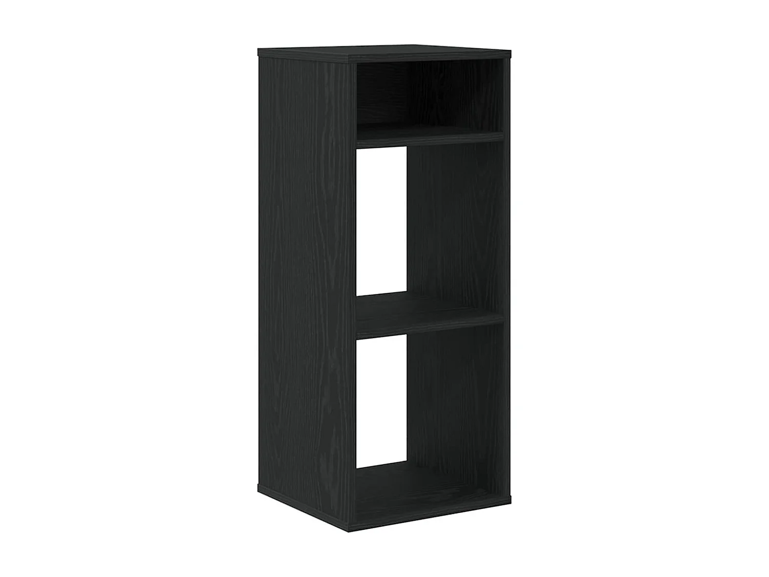 Libreria nera 34x31x80 cm in legno ingegnerizzato