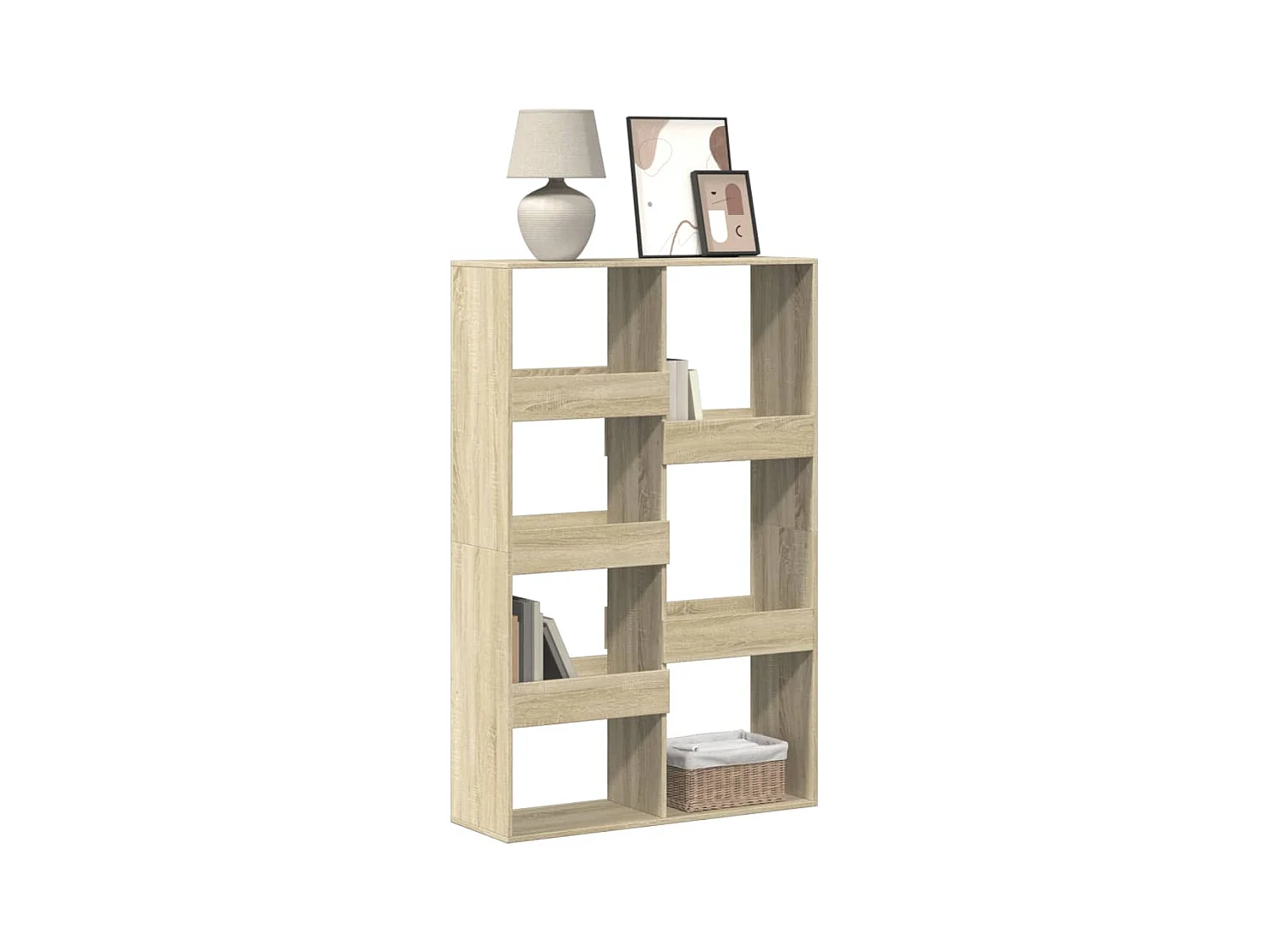 Libreria in rovere Sonoma 100x33x155,5 cm in legno ingegnerizzato