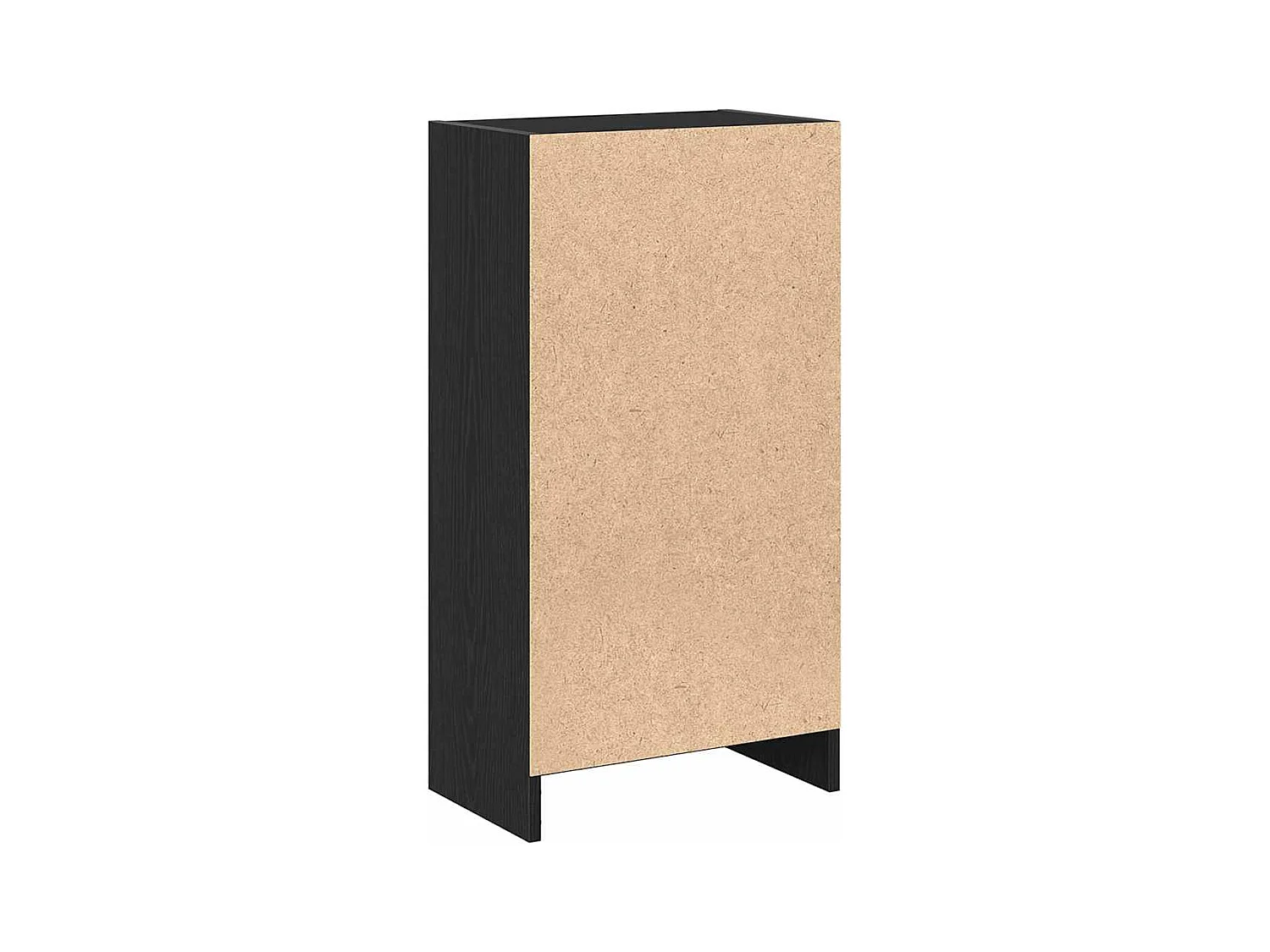 Bibliothèque chêne noir 40x24x76 cm bois d'ingénierie