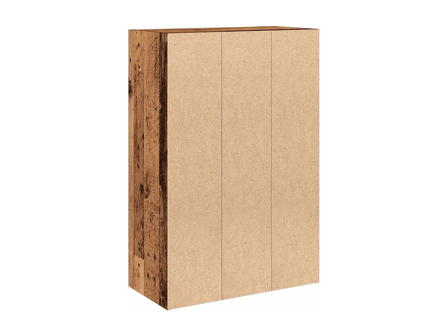 Bibliothèque vieux bois 60,5x30x90 cm bois d'ingénierie