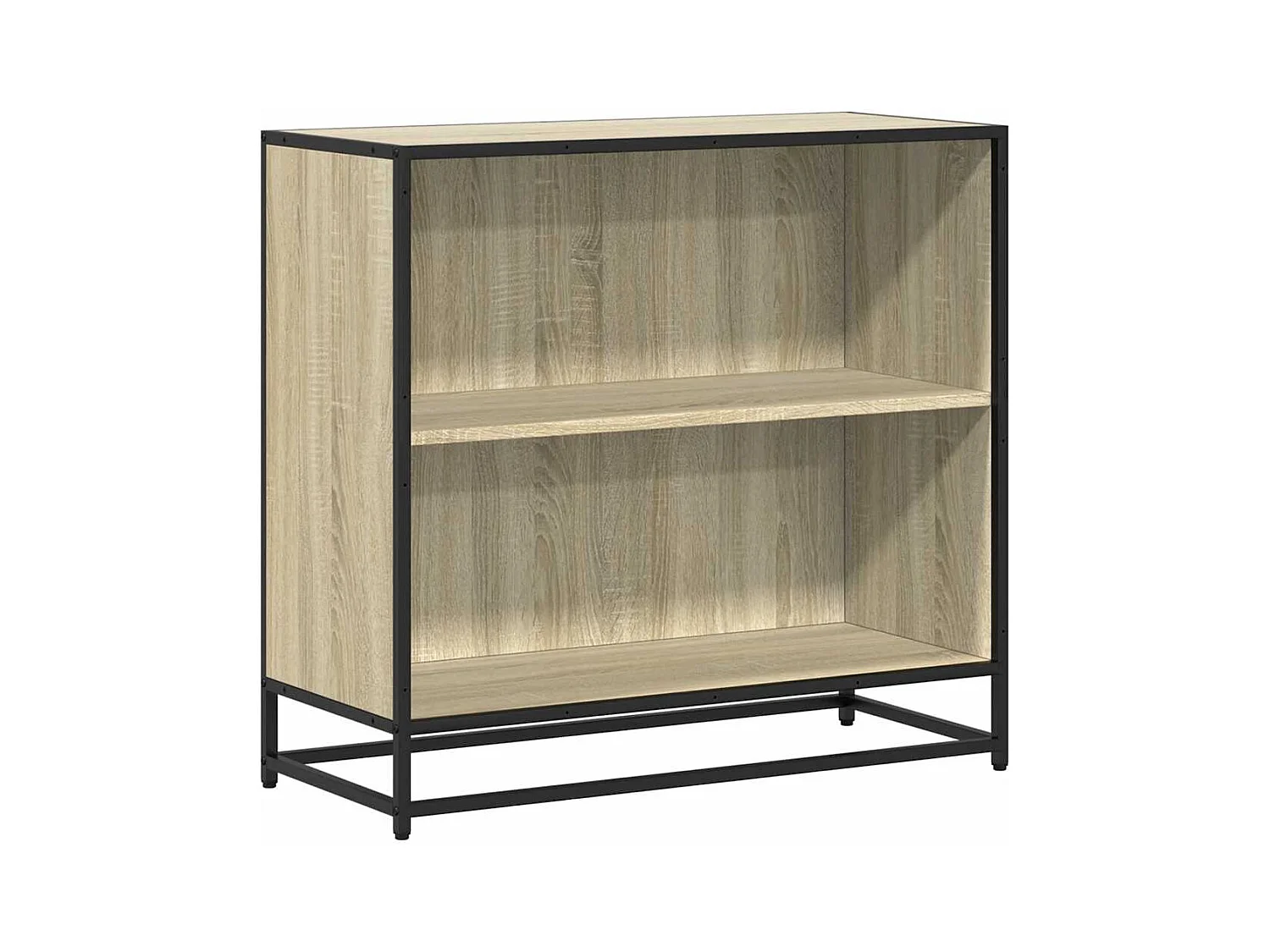 Bibliothèque chêne sonoma 80,5x35x76 cm bois d'ingénierie