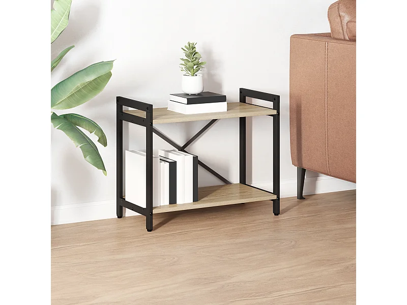 Sonoma Eiken Boekenkast 60 x 30 x 48,5 cm Technisch Hout