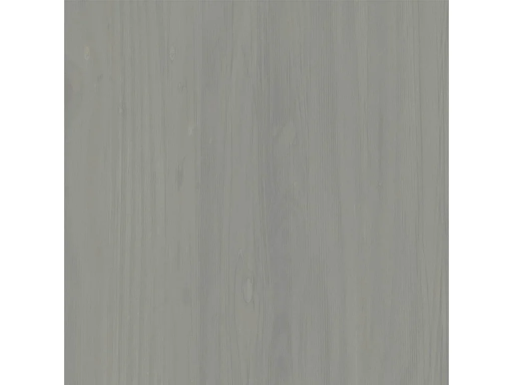 VIGO bibliotheek grijs 85x35x170 cm massief grenenhout