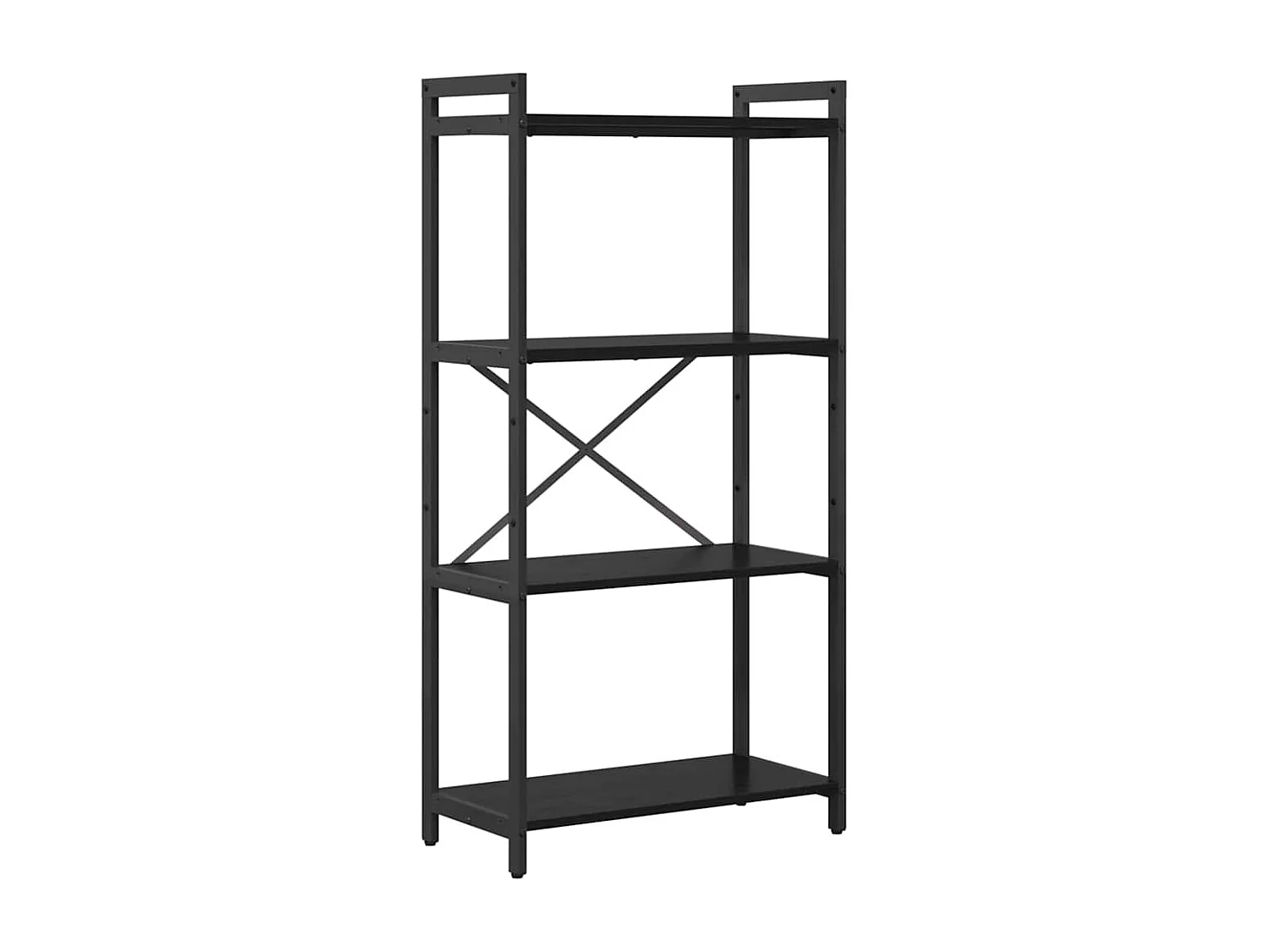 Bibliothèque Chêne noir 60 x 30 x 118 cm Bois d'ingénierie