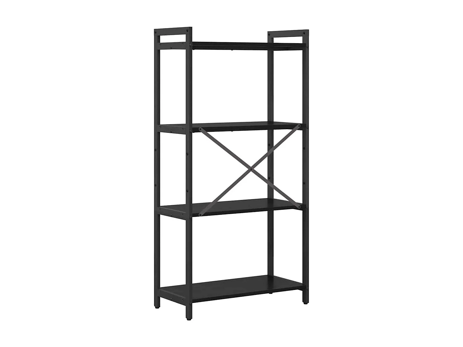 Bibliothèque Chêne noir 60 x 30 x 118 cm Bois d'ingénierie