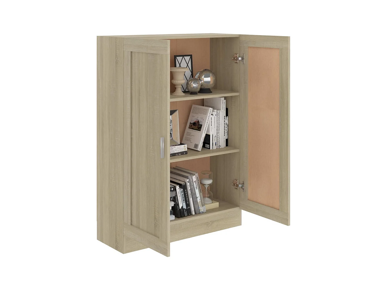 Libreria in rovere Sonoma 82,5x30,5x115 cm in legno ingegnerizzato