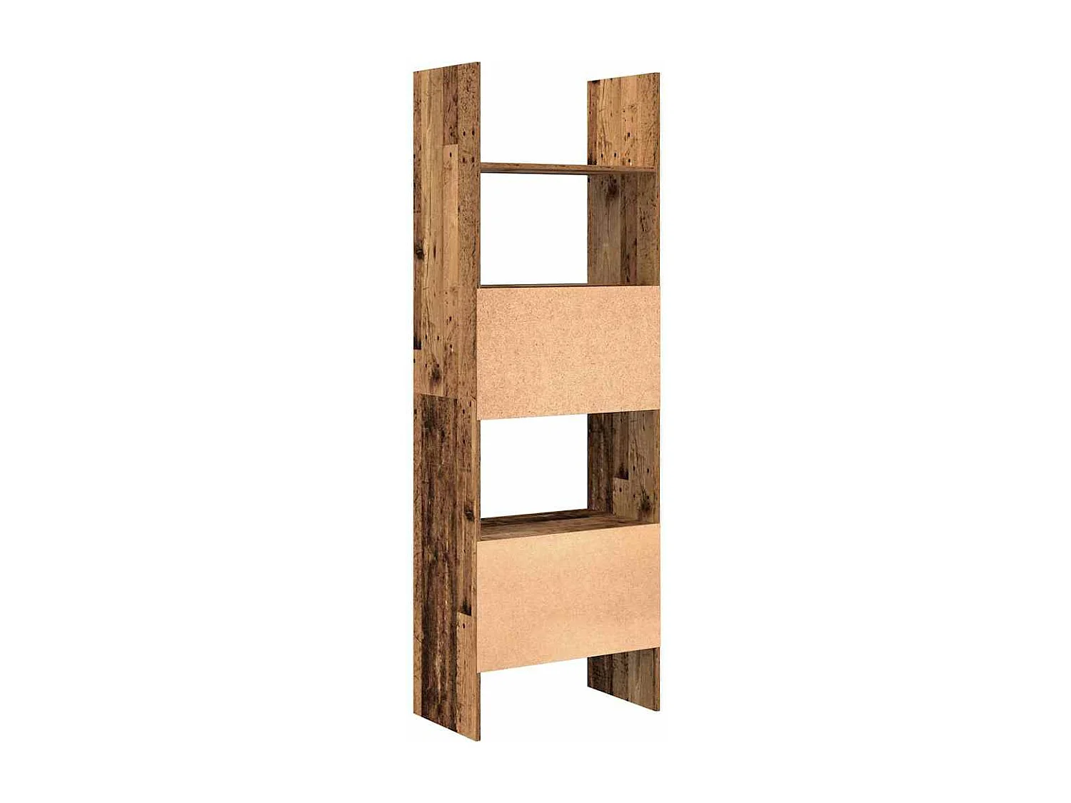 Libreria in legno antico 60 x 35 x 180 cm Legno ingegnerizzato