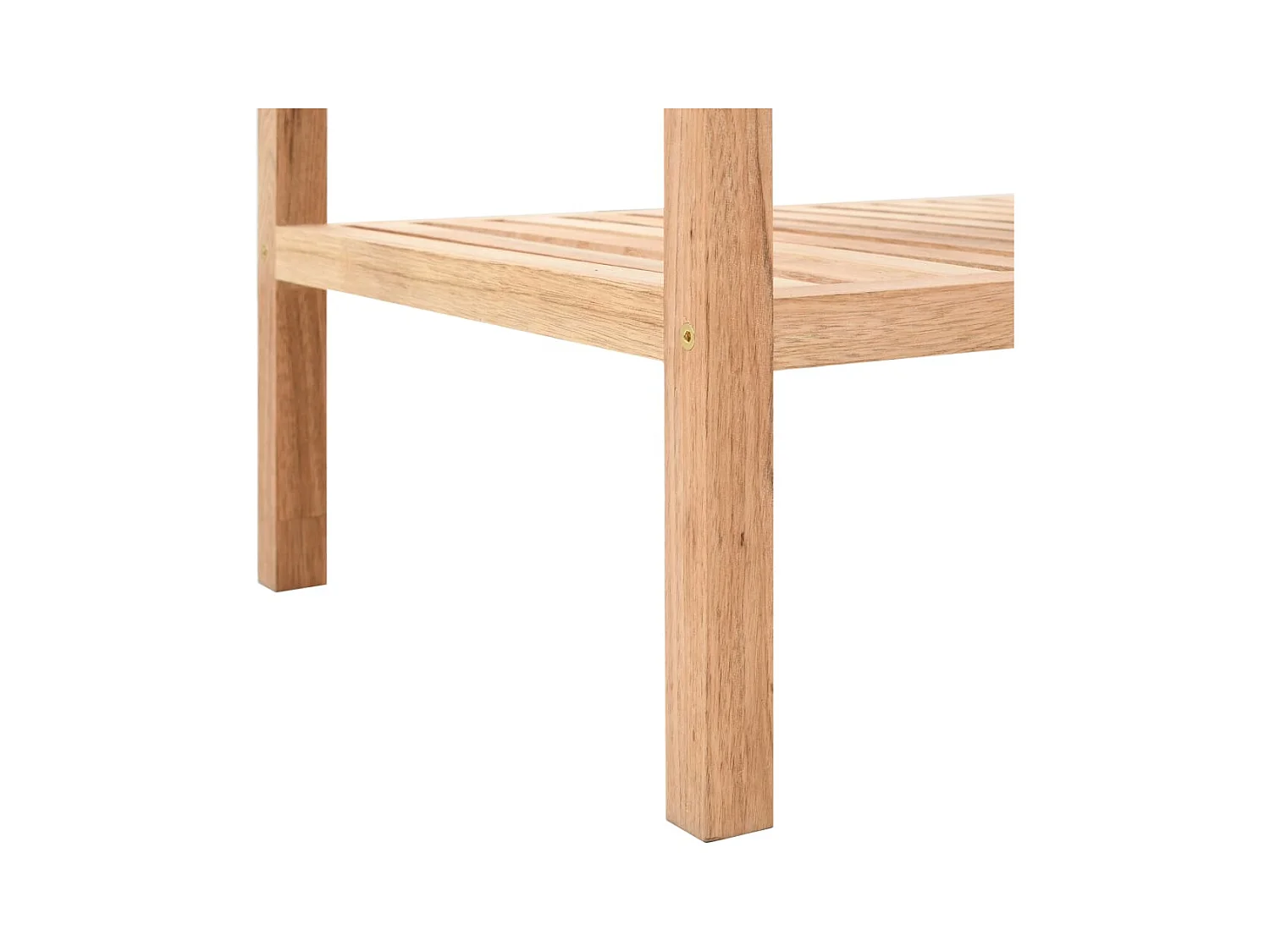 Étagère de salle de bain Bois de noyer massif 100x40x65 cm