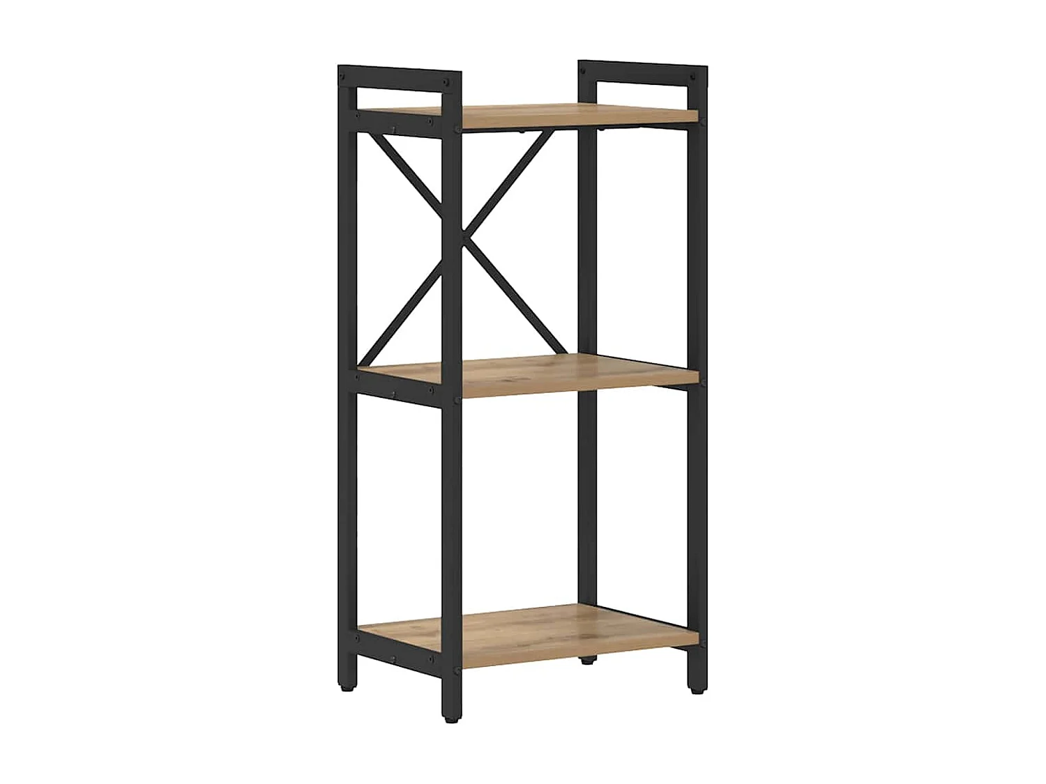 Libreria artigianale in rovere 40 x 30 x 83 cm Legno ingegnerizzato