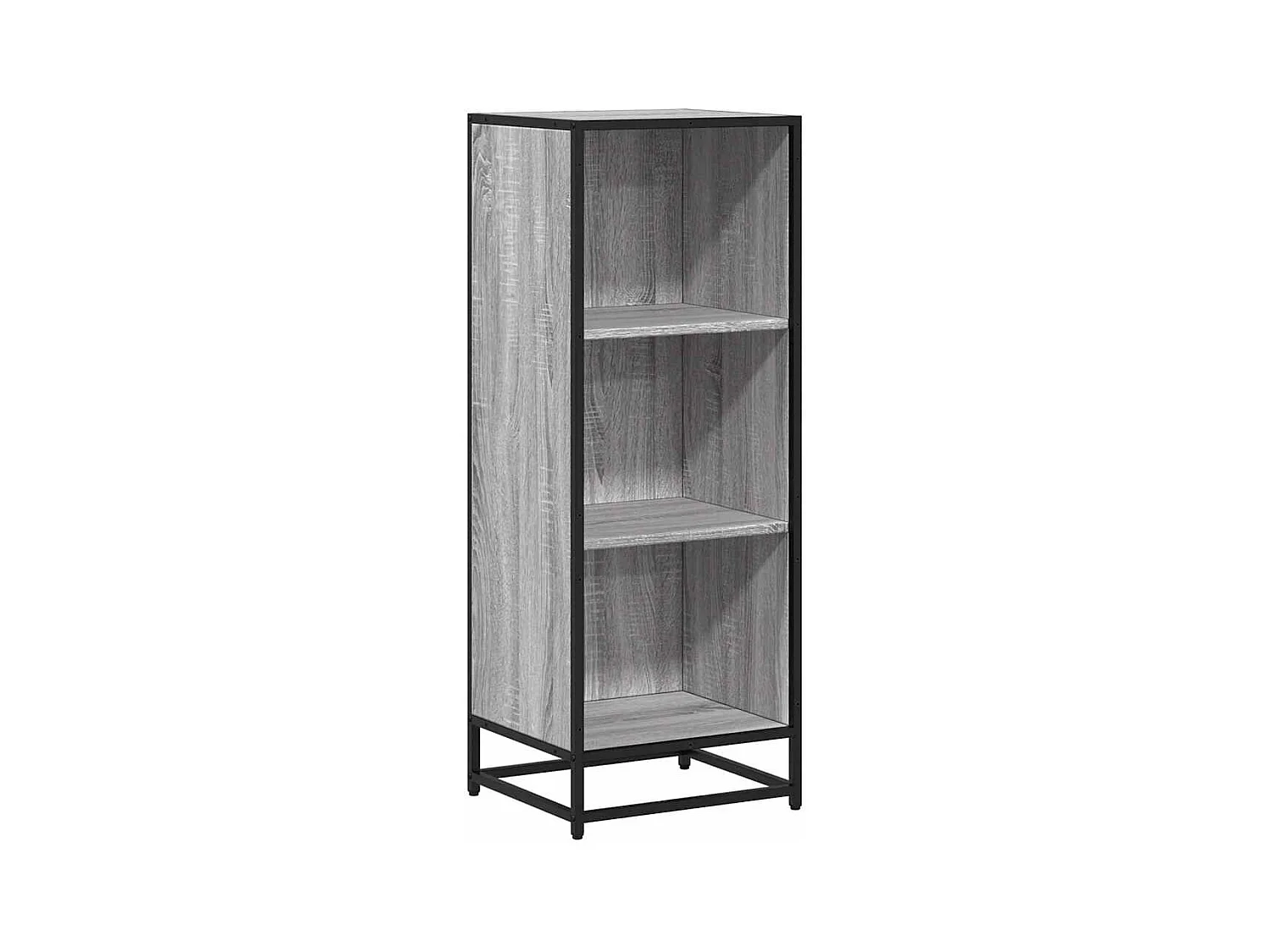 Bibliothèque sonoma gris 40x35x107,5 cm bois d'ingénierie